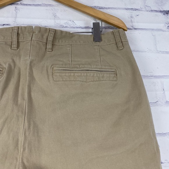Mott & Bow Pants Men's Size 35 (35x31) Chino Pants Stretch Khaki Straight Leg - Picture 8 of 15